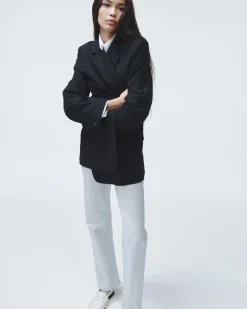 rag & bone Suzanne Viscose Blazer Black Flash Sale
