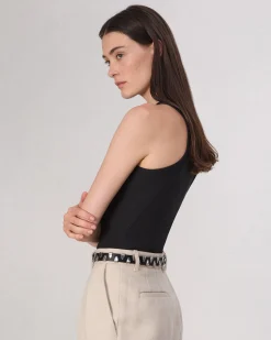 rag & bone The Essential Rib Tank Black Online