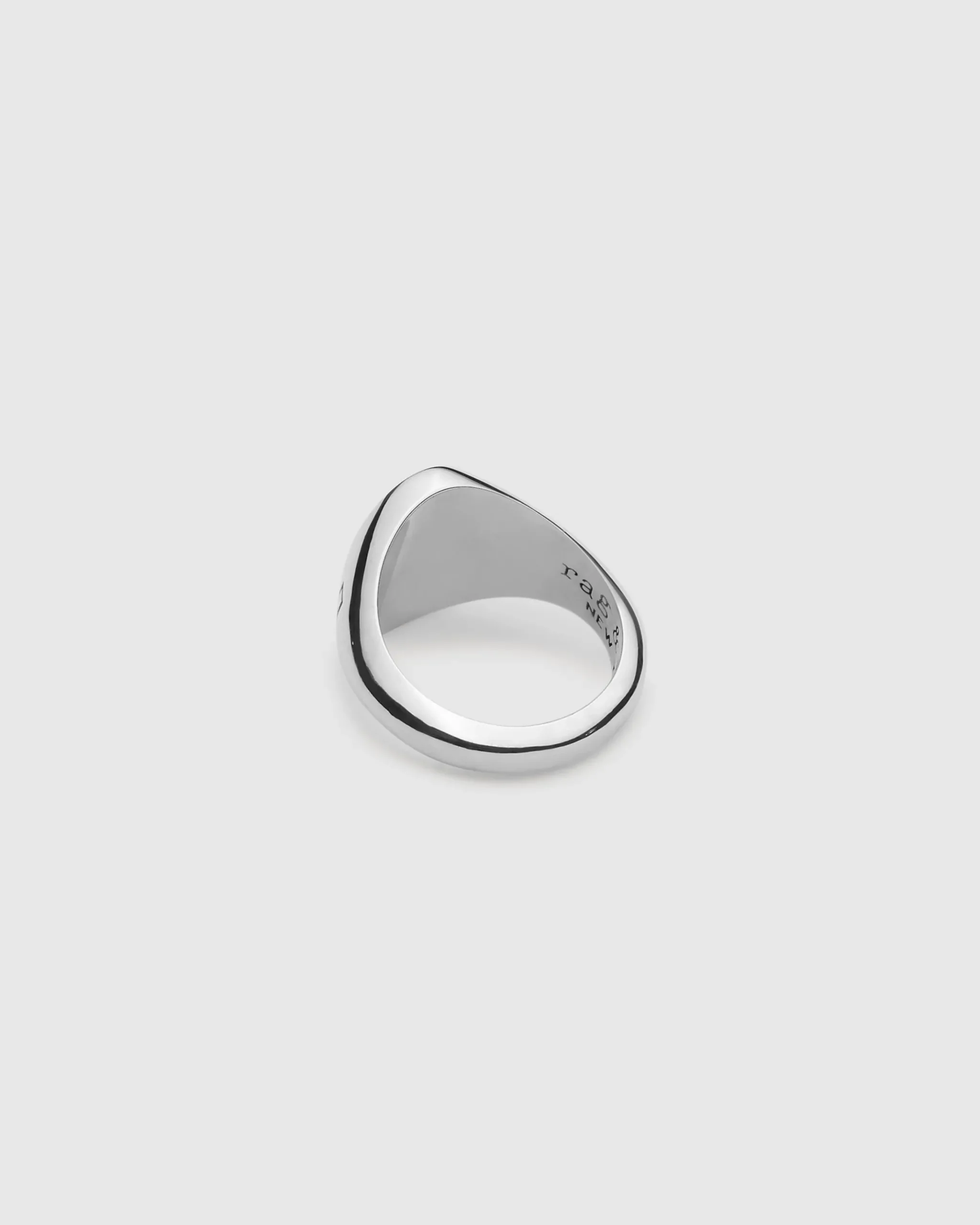 rag & bone The Oval Signet Ring Sterling Silver Online
