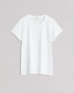 rag & bone The Slub Tee Bright White Hot