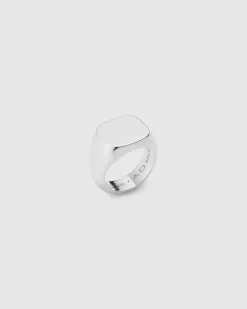 rag & bone The Square Signet Ring Sterling Silver Best