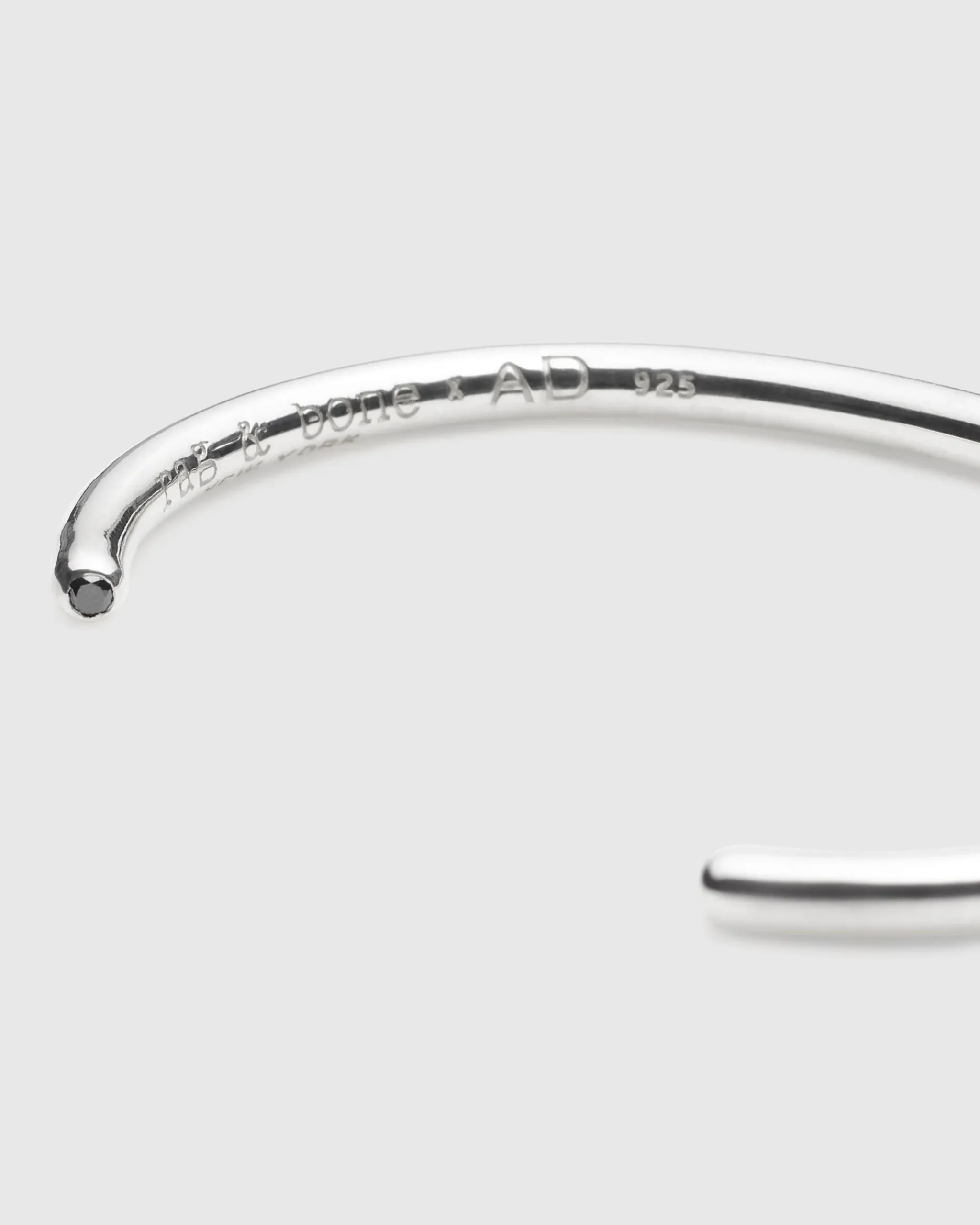rag & bone The Tube Dot Cuff Sterling Silver Flash Sale
