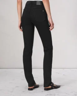 rag & bone Wren Full Length Straight Jean Black Sale